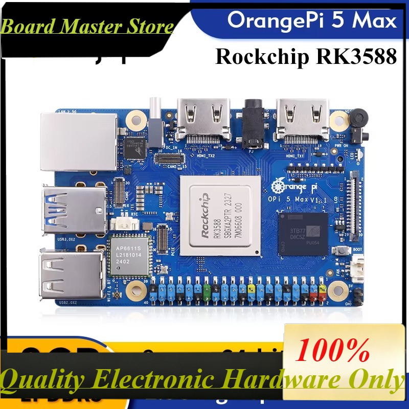 Computador de Placa Única BoMa - Orange Pi 5 Max Rk3588 avaliação e preço